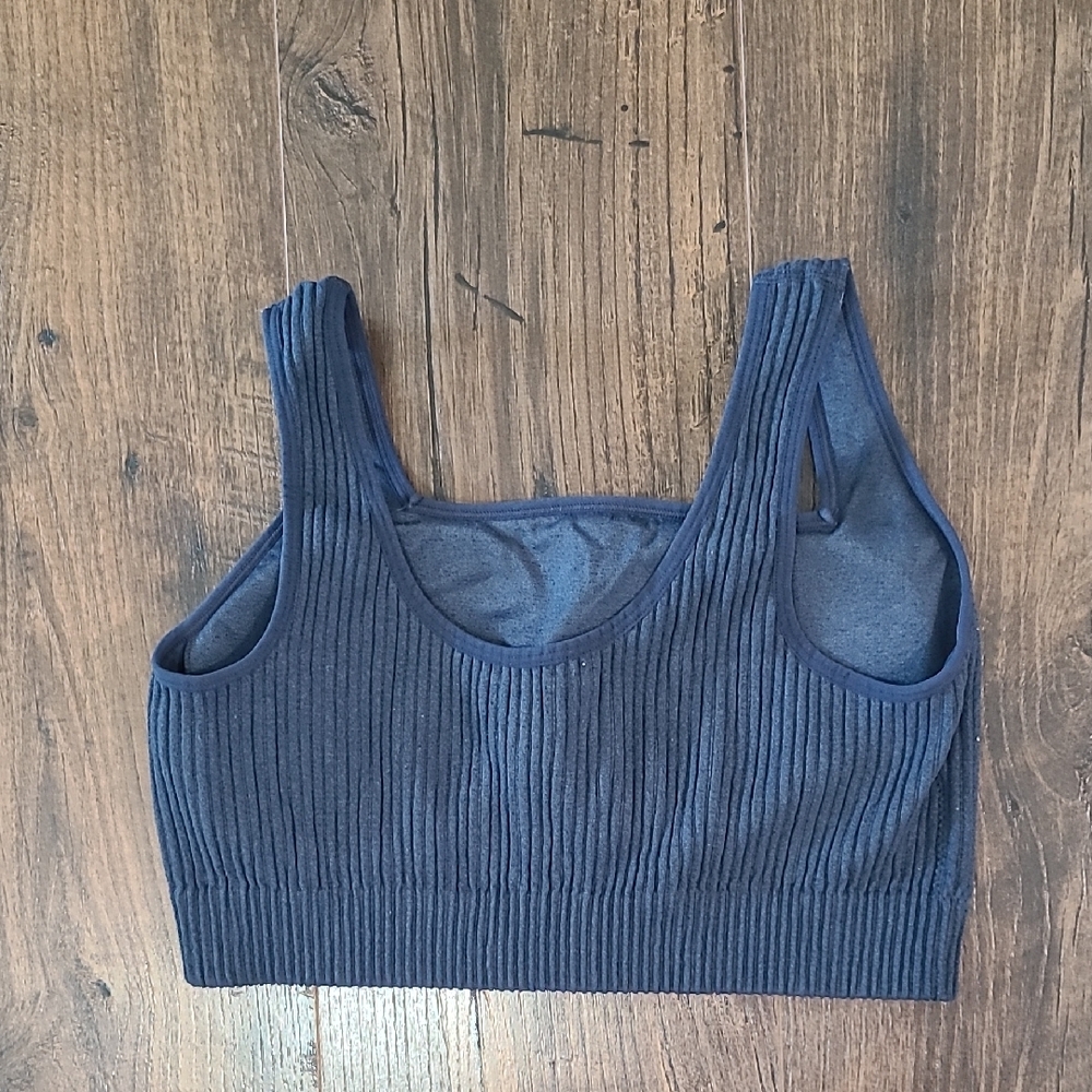 Maurices Navy Ribbed Bra - Picture 4 of 5